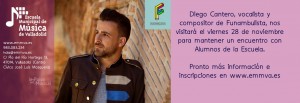 Visita de Funambulista a la Escuela Municipal de Música de Valladolid