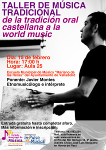 Taller Múisca Tradicional Escuela Municipal de Música de Valladolid EMMVA