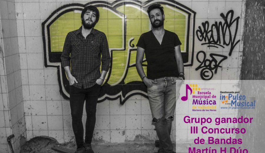 Martín H Dúo ganador concurso bandas Escuela Municipal de Música de Valladolid