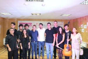 Alex Ubago Escuela Municipal de Música de Valladolid
