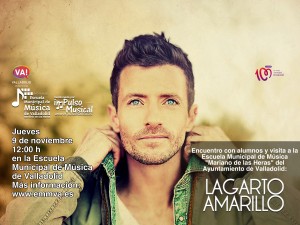 visita Lagarto Amarillo Escuela Municipal de Música de Valladolid