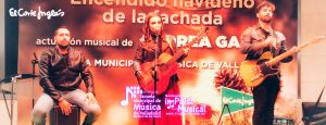 La EMMVA y Andrea Garcy encienden la Navidad en El Corte Inglés