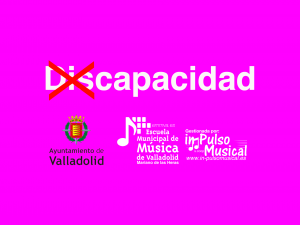 Día Discapacidad Escuela Municipal de Música de Valladolid