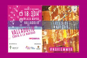 #NaviEMMVA: Valladolid le canta a la Navidad